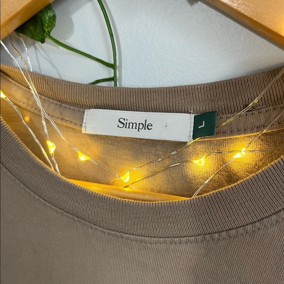 simple brown t-shirt ! - Picture 3 of 3